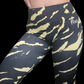 BLACK YELLOW CAMO LEGGINGS