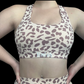 CHEETAH PRINT SPORTS BRA